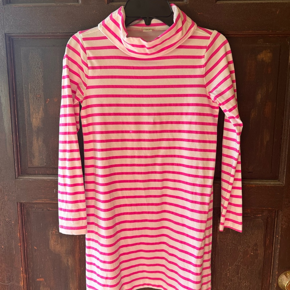 Crewcuts Pink and White Striped Dress